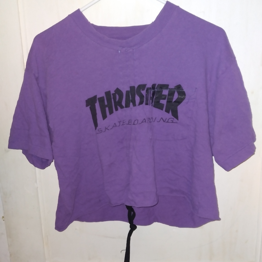 Thrasher crop top